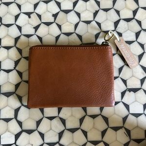 Madewell Small Leather Pouch with Card Slots